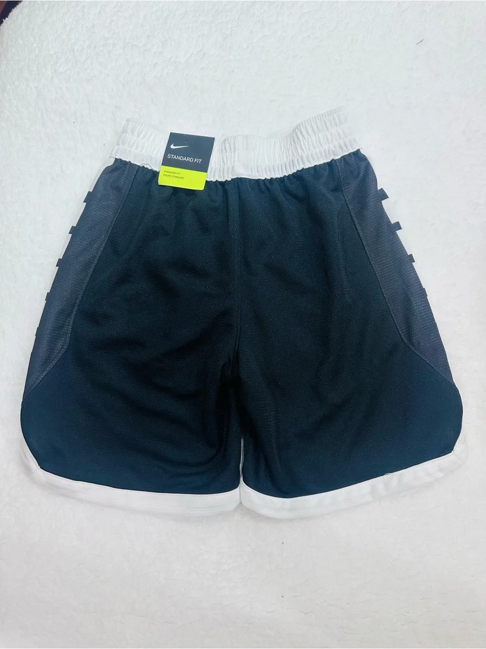 Boy’s Nike Black and White Shorts
